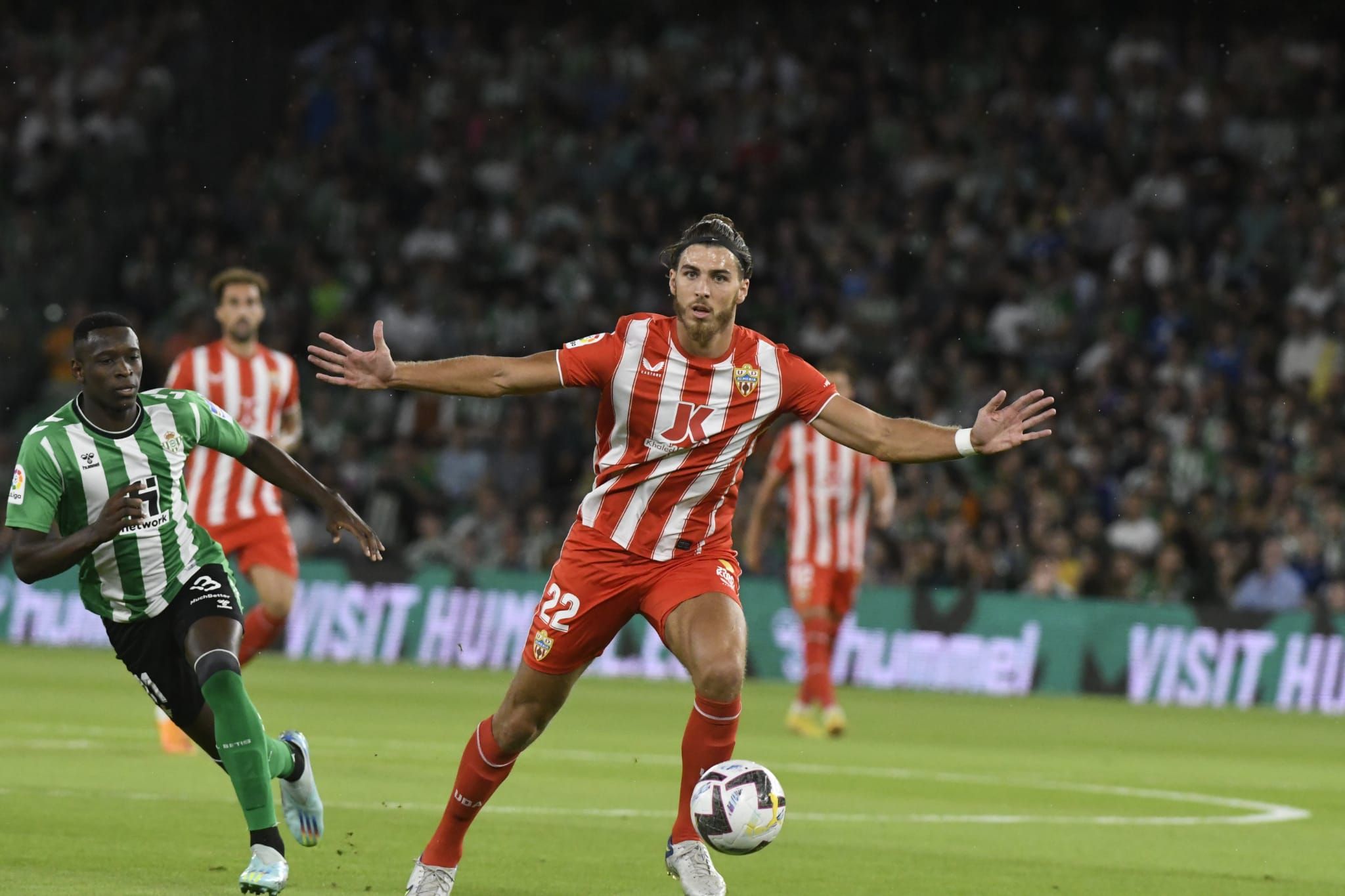  Babic, en el Betis-Almería.