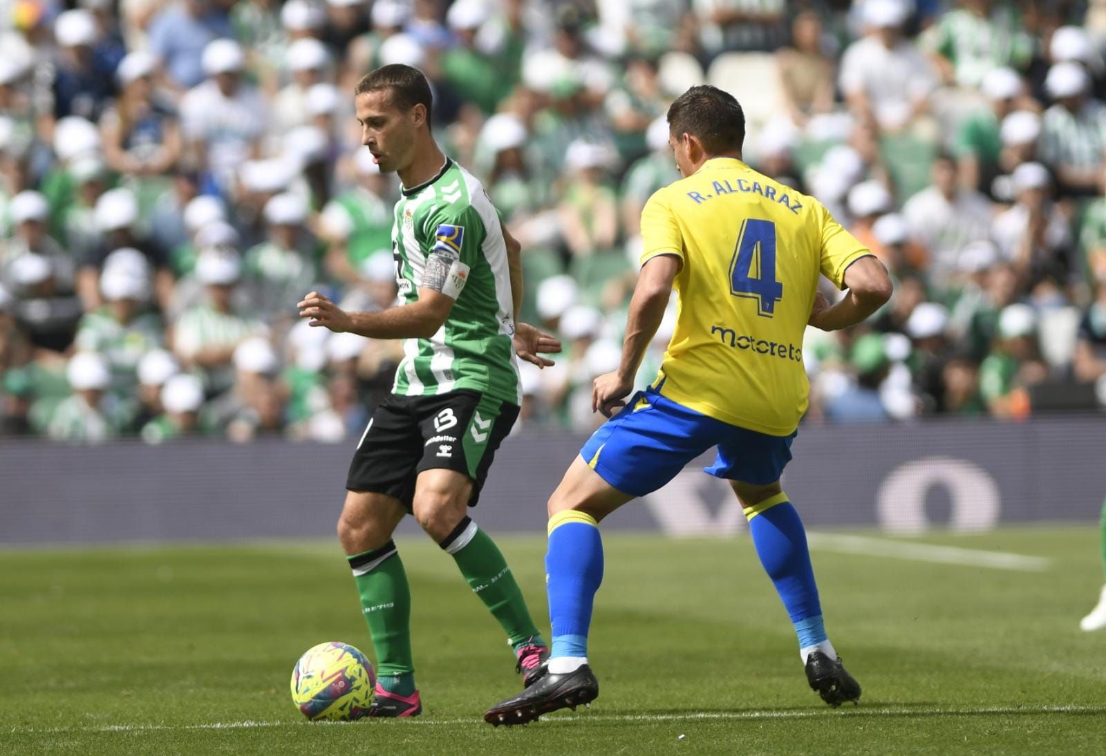 Canales, en el Betis-Cádiz