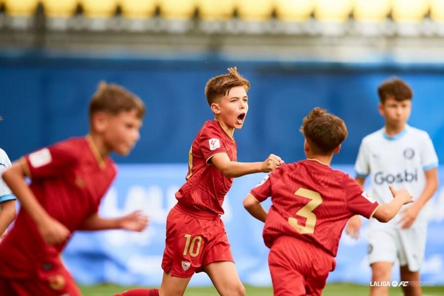  Adam marcó el gol del Sevilla en el partido ante el Girona.