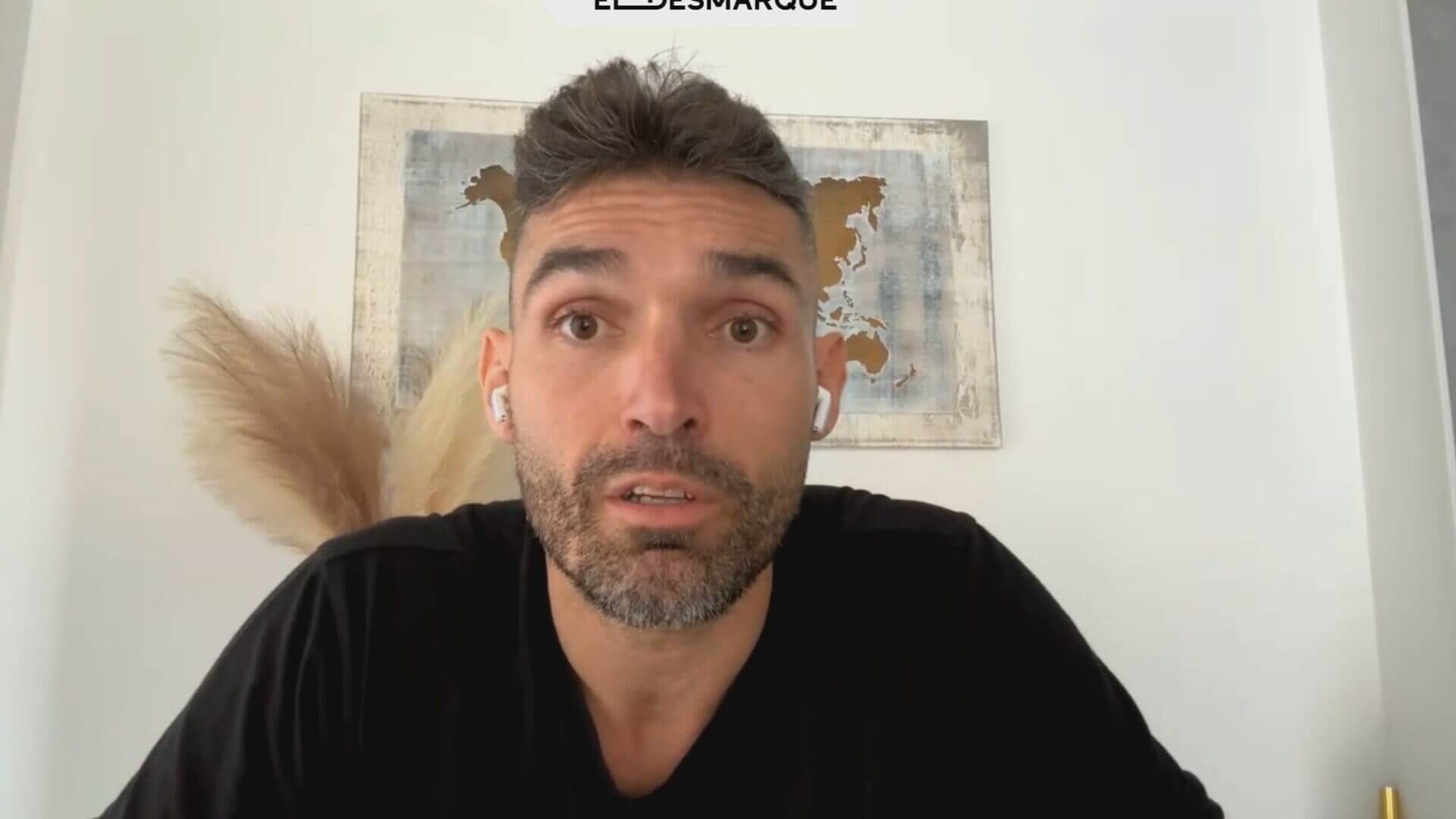  David Barral, en el Twitch de ElDesmarque.