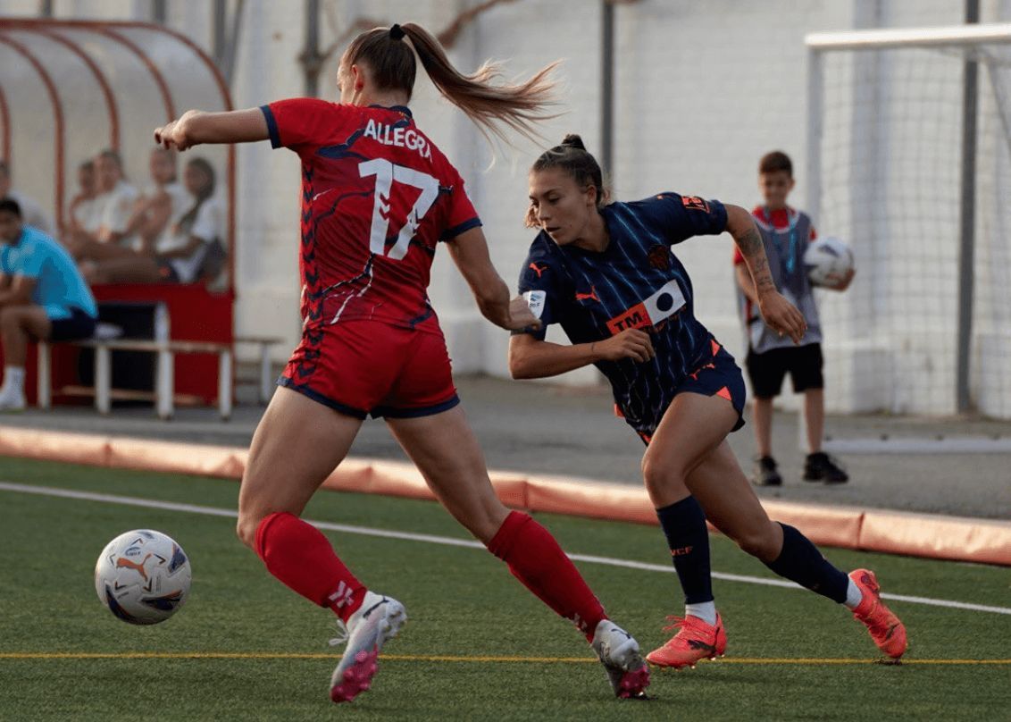 El VCF Femenino pierde ante el Levante Las Planas