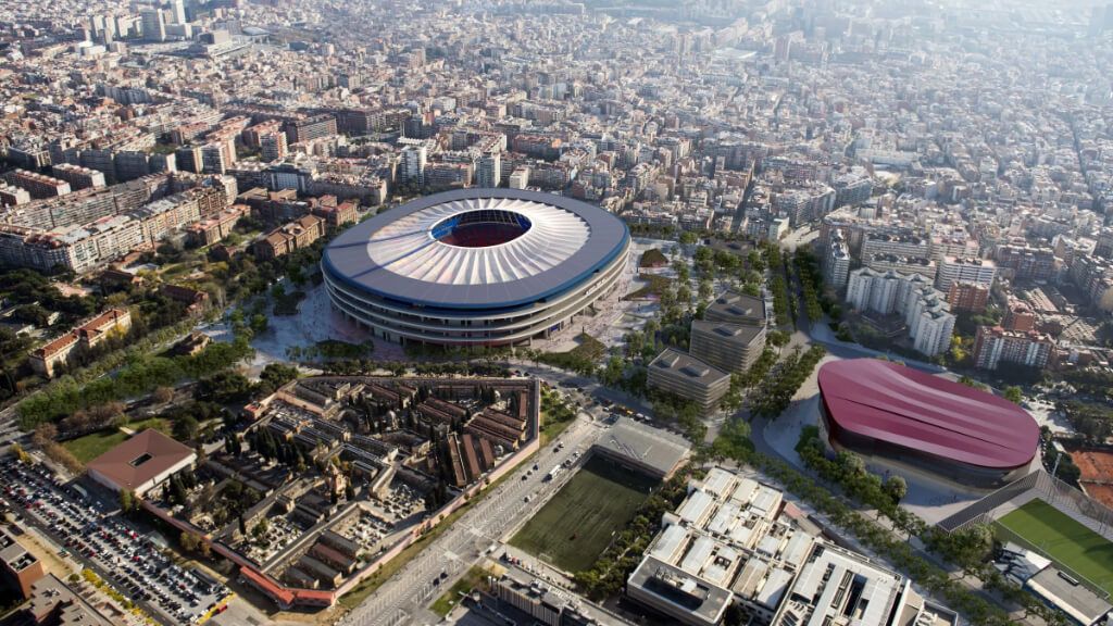  Render del Espai Barça (FC Barcelona)