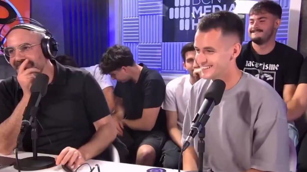 Marc Casadó, durante su presencia en 'La Sotana' (captura: La Sotana twitter).