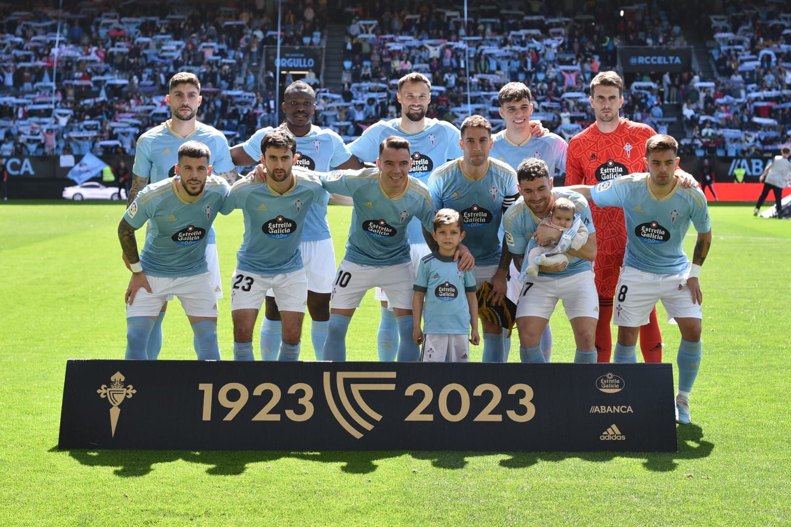 Once titular del Celta (Foto: RC Celta).