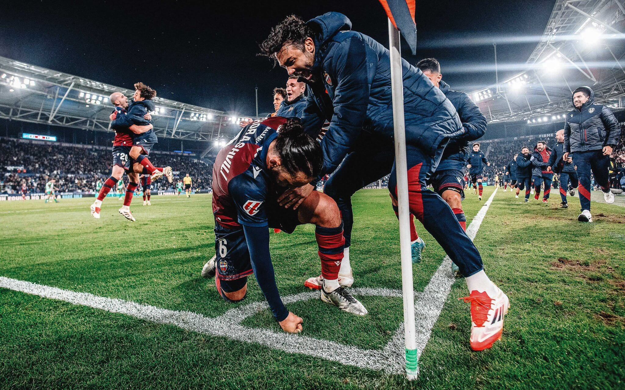 Gol del Levante UD en el Ciutat de València.