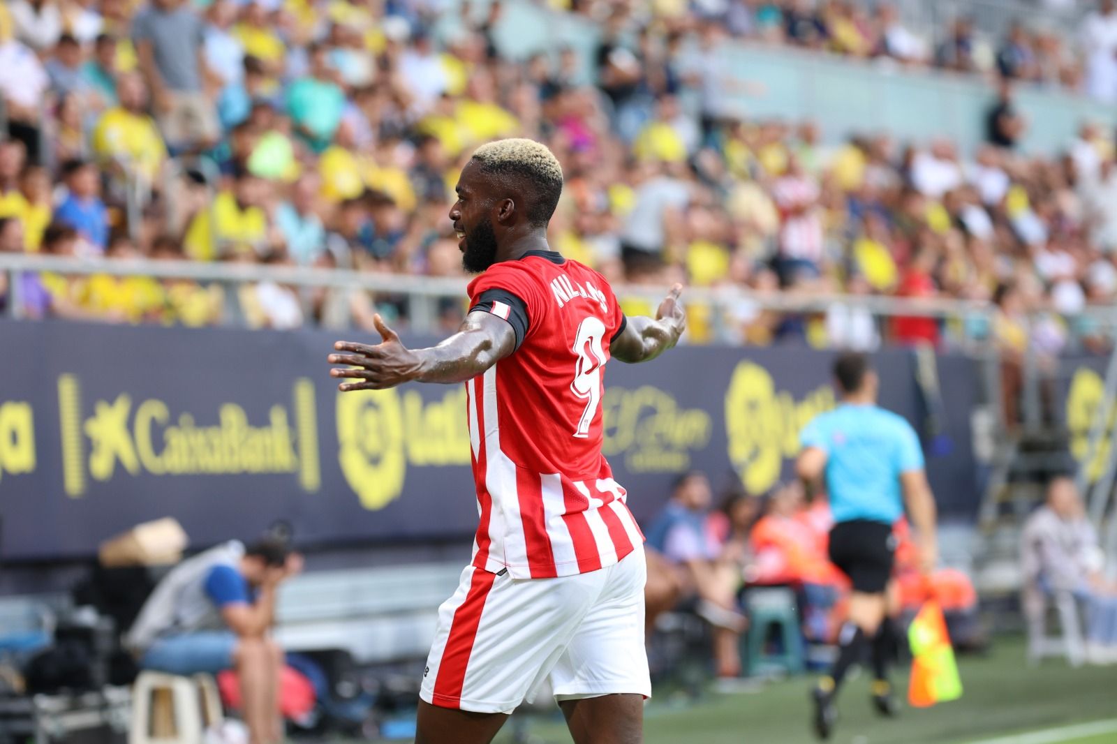 Iñaki ante el Cádiz en el Nuevo Mirandilla..