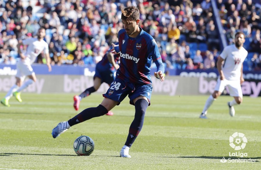  José Campaña, durante el Levante-Granada.