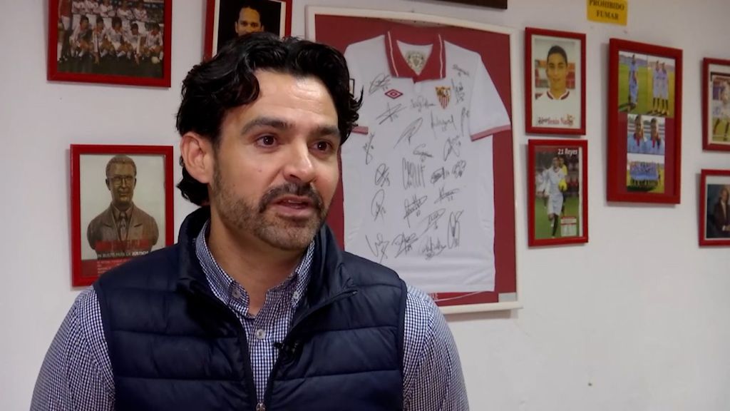  José Luis Peña, presidente de la Peña Sevillista