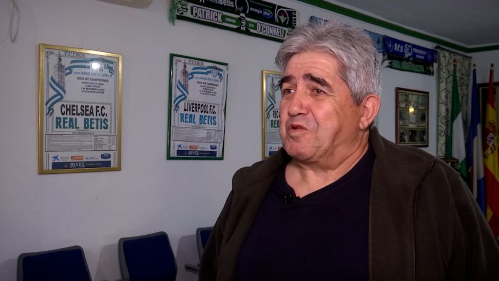  José María Fernández, presidente de la Peña Bética