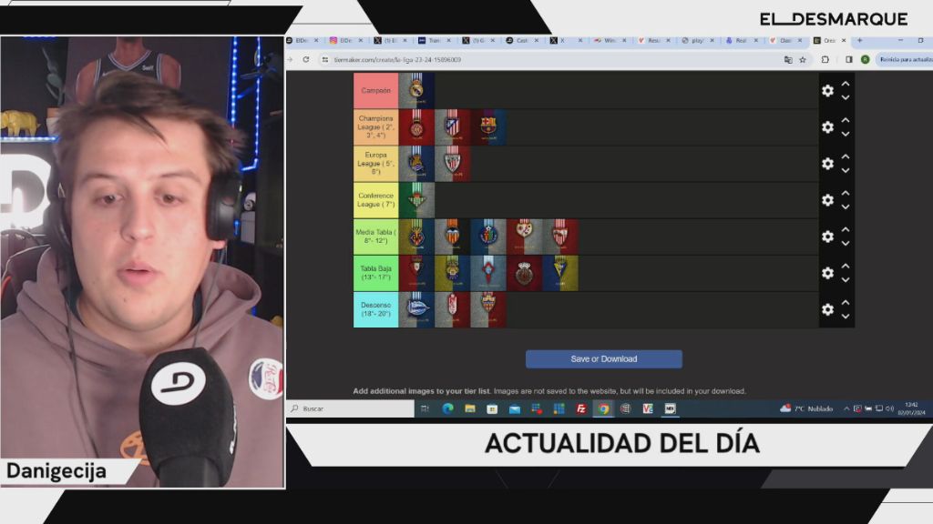 La predicción de ElDesmarque