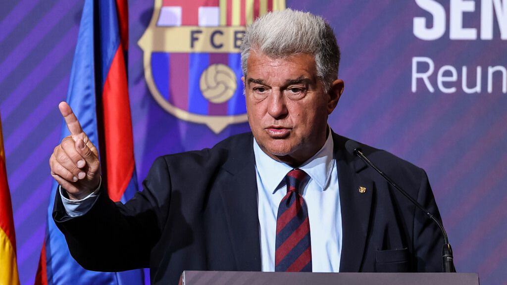  Joan Laporta señaló que quedarse a las puertas del Balón de Oro motivaría a Lamine Yamal (Europa Press)