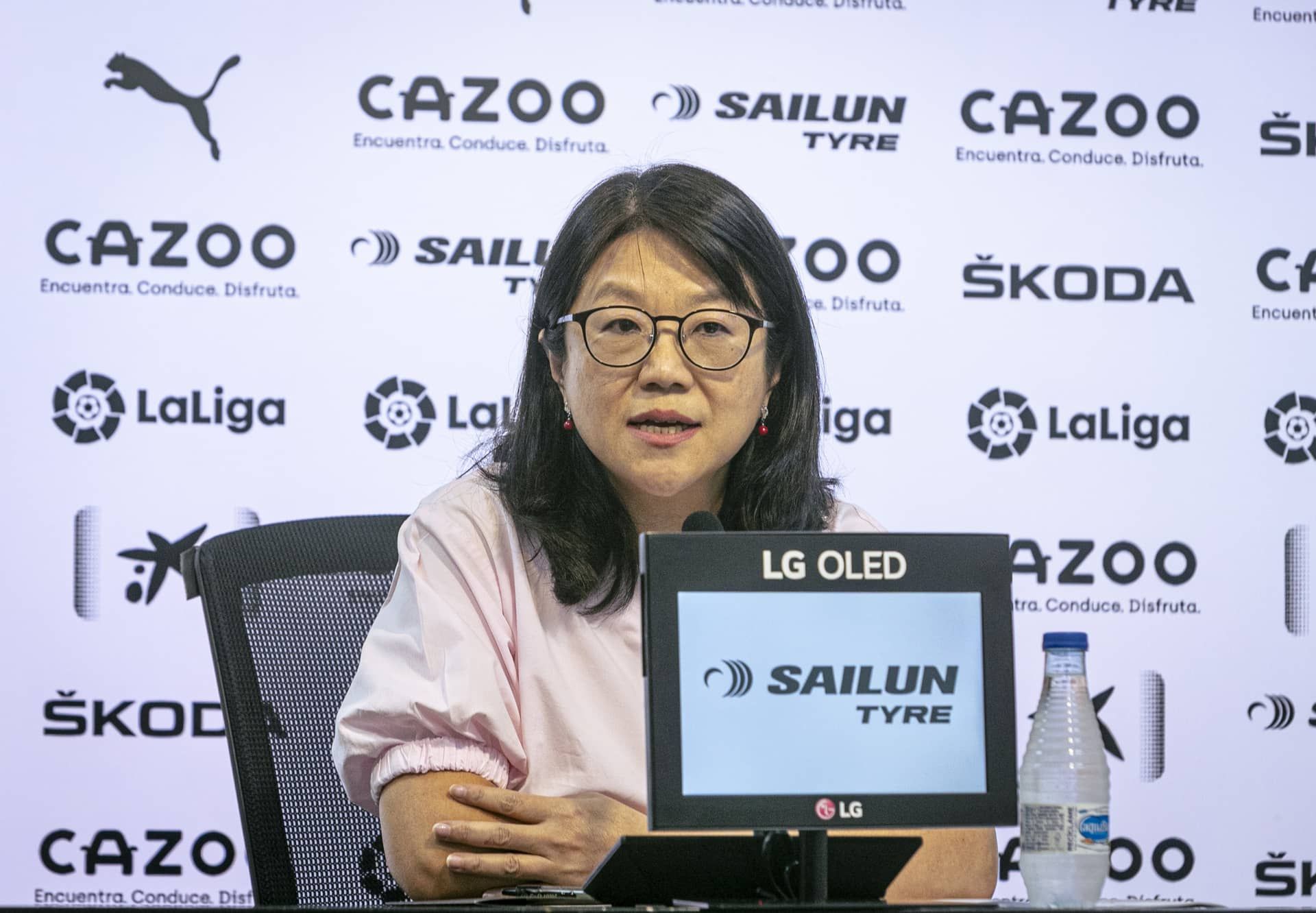  Layhoon Chan en rueda de prensa donde dijo lo de las pérdidas, fuente ahora de la causa de disolución