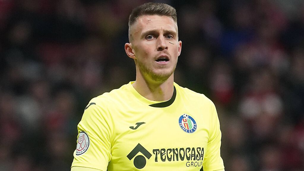 Letacek, en el Atlético-Getafe de Copa del Rey (Cordon Press)