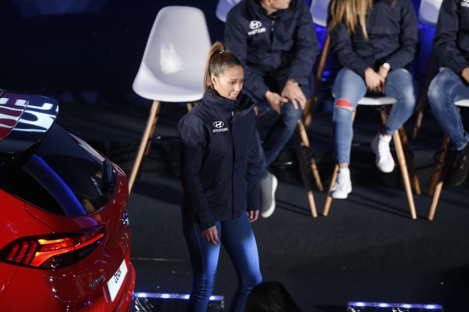  Lola Gallardo, en un acto de Hyundai.
