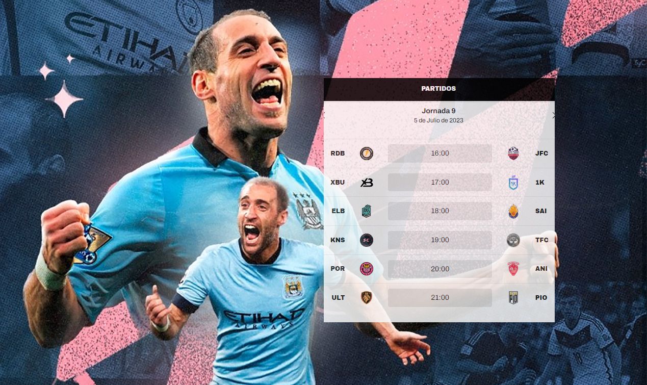 Los horarios de la jornada 9 de la Kings League