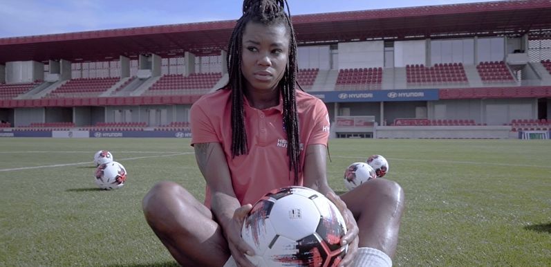  Ludmila Da Silva, en una secuencia de su vídeo para Hyundai.