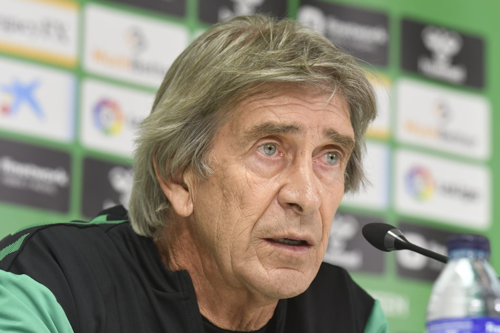  Manuel Pellegrini,en sala de prensa