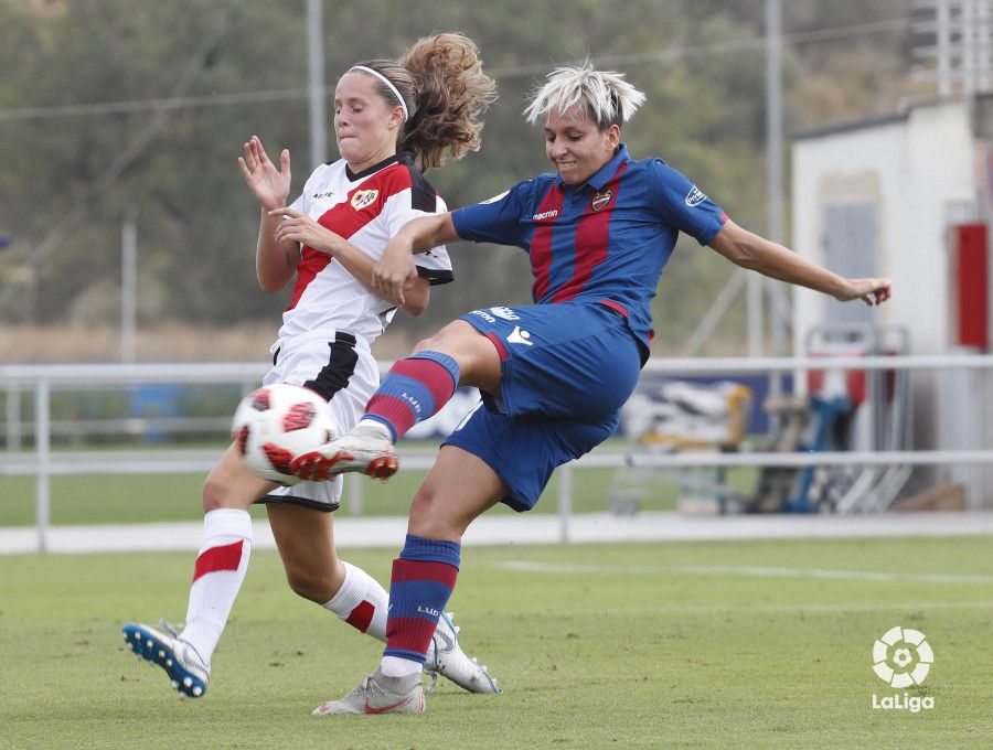  Marta Corredera, durante el Levante Femenino-Rayo Vallecano (LaLiga Santander).