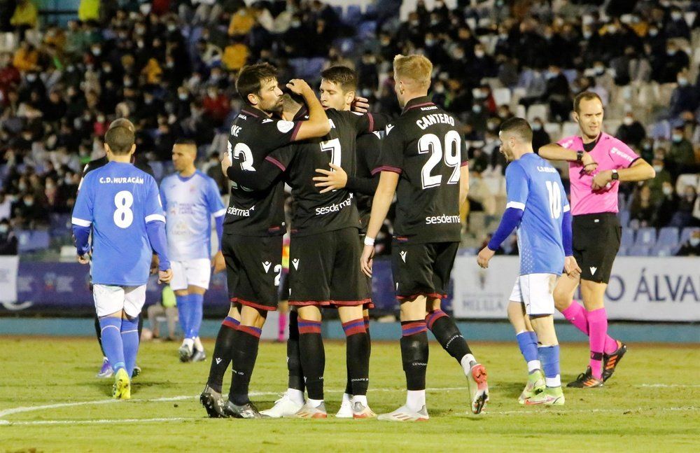  Melilla-Levante, el partido investigado por un supuesto amaño