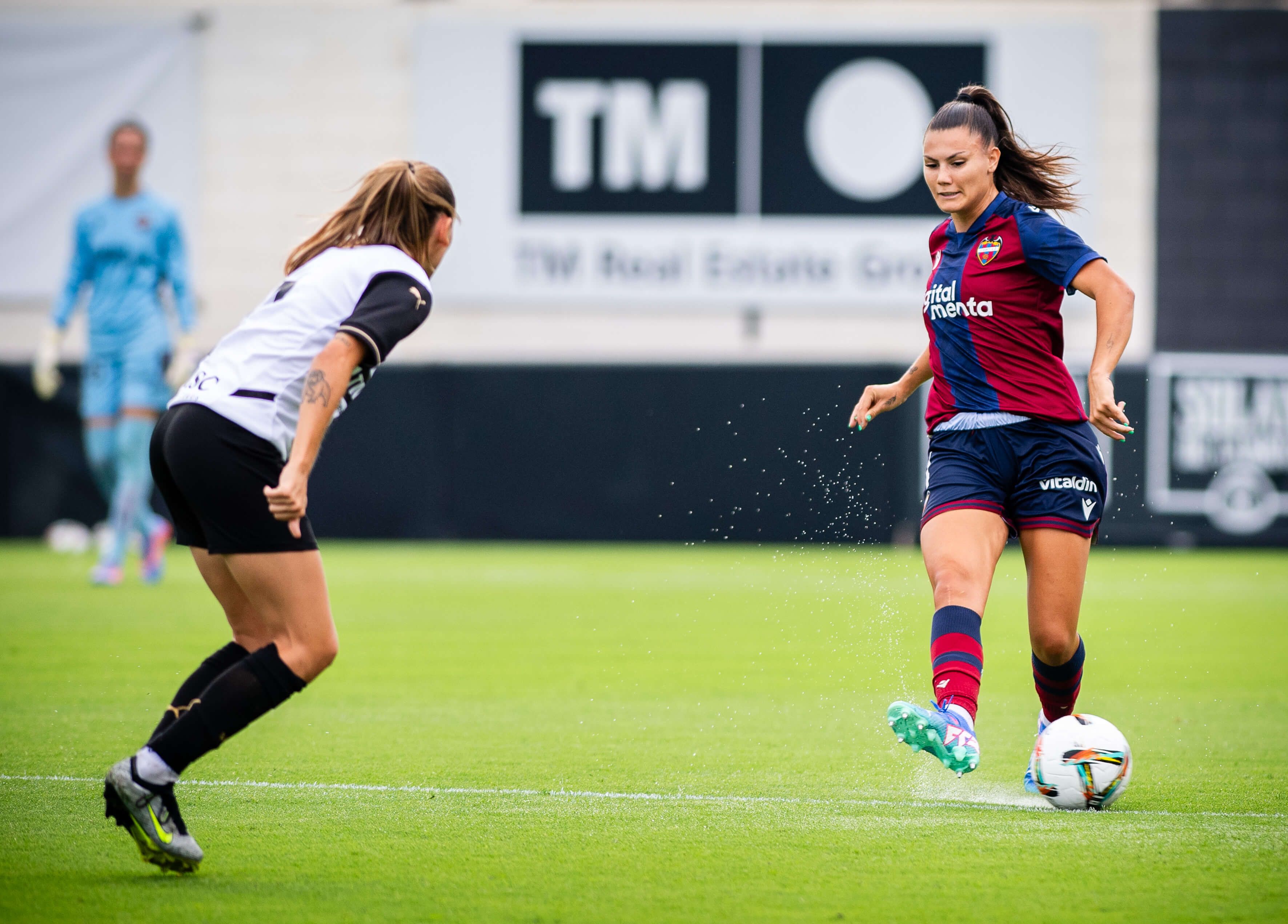 Fue la primera vez que la granota María Molina se midió al que fue su exequipo los dos últimos cursos.
