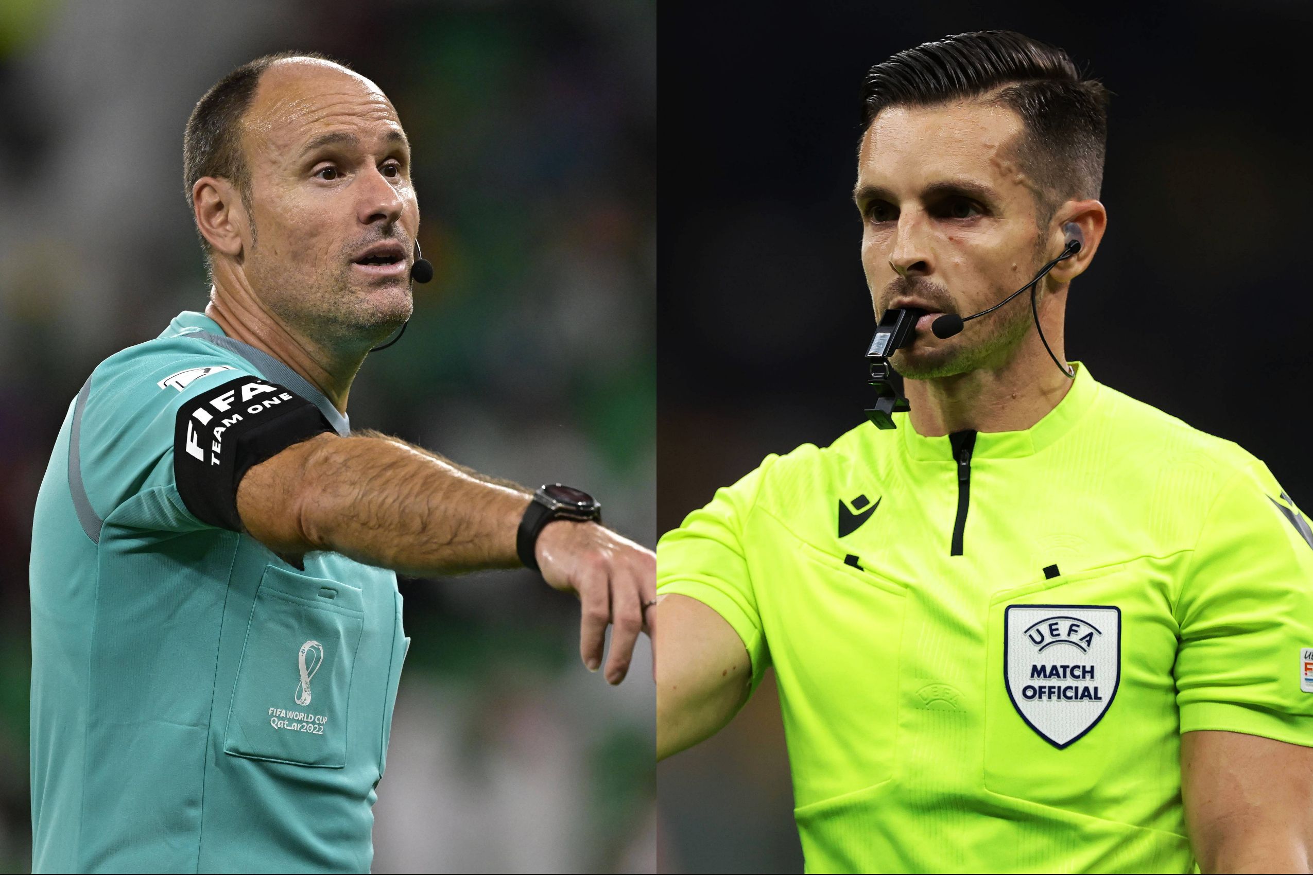  Últimos partidos de Mateu Lahoz y Del Cerro Grande (Fotos: Cordon Press).