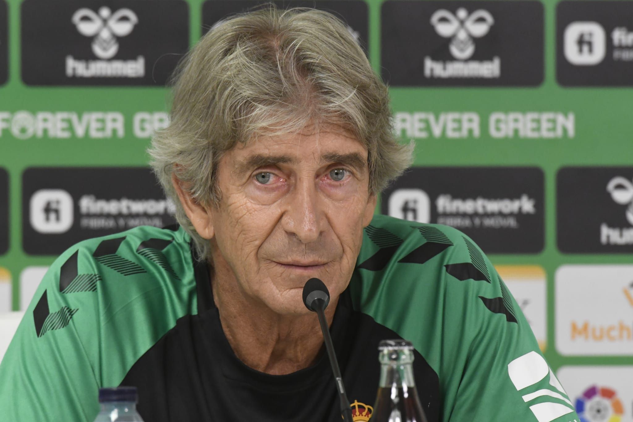  Pellegrini, en sala de prensa