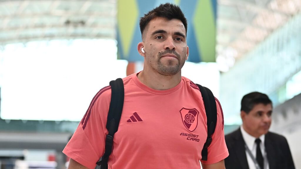 Marcos Acuña, con River Plate.