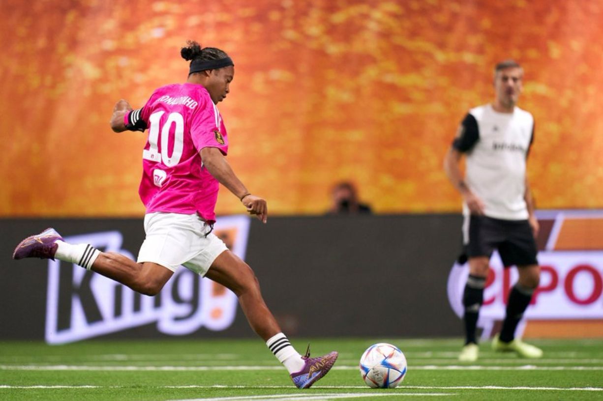  Ronaldinho, en la Kings League.