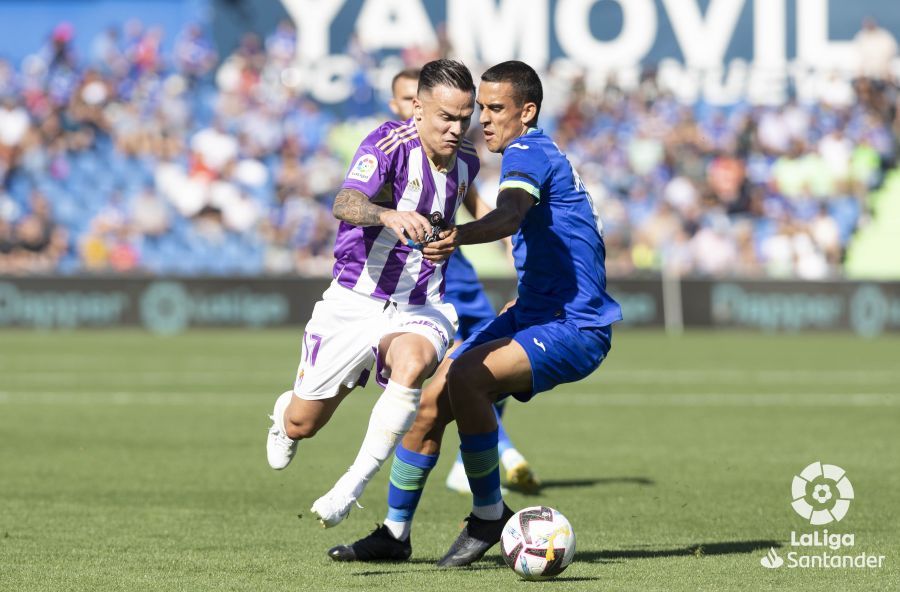  Roque Mesa en el Getafe-Valladolid