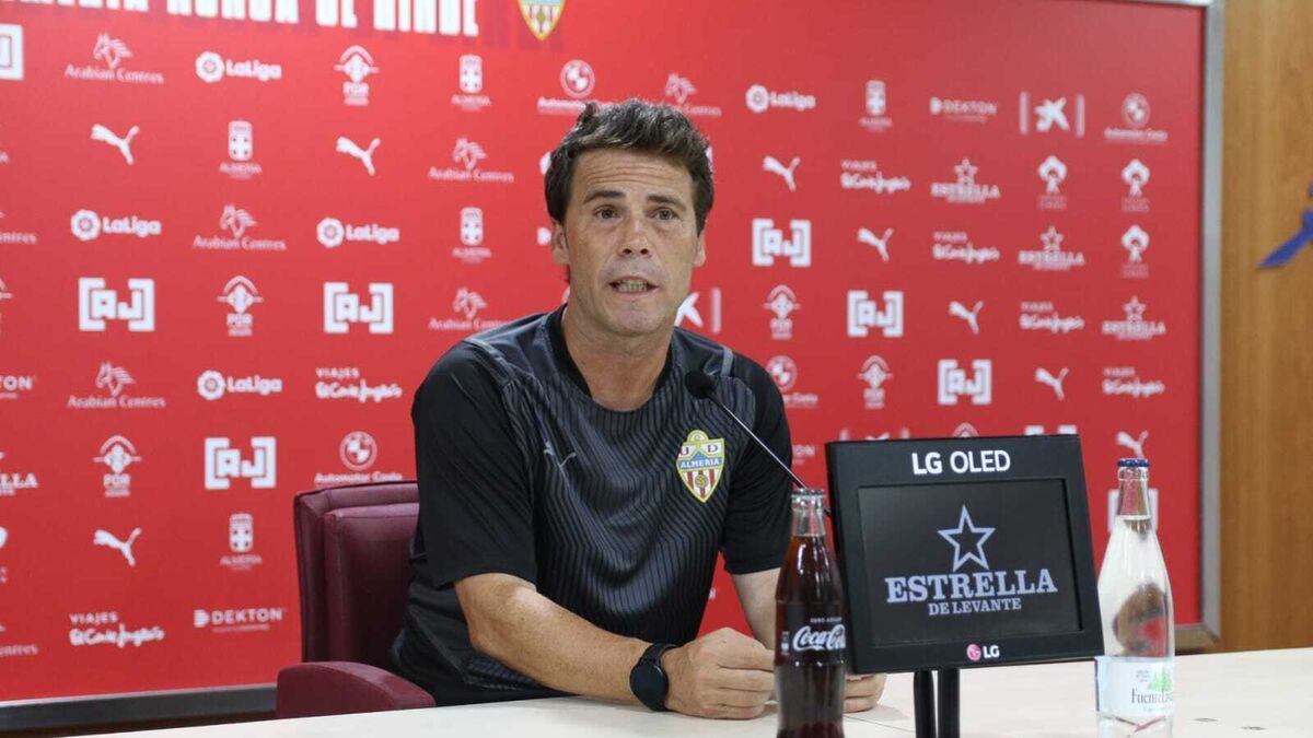  Rubi, en sala de prensa.