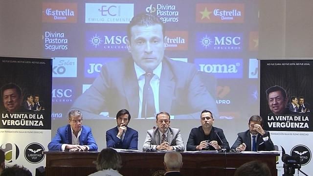  Rueda de prensa Libertad VCF y Jaime Navarro y la venta del Valencia
