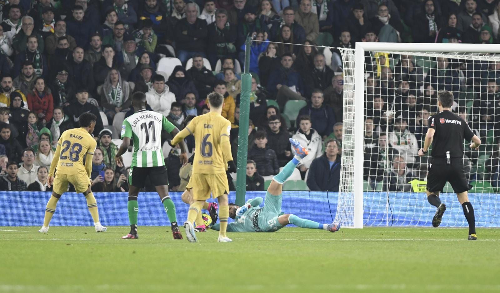 Rui Silva ante el FC Barcelona (Foto: Kiko Hurtado)