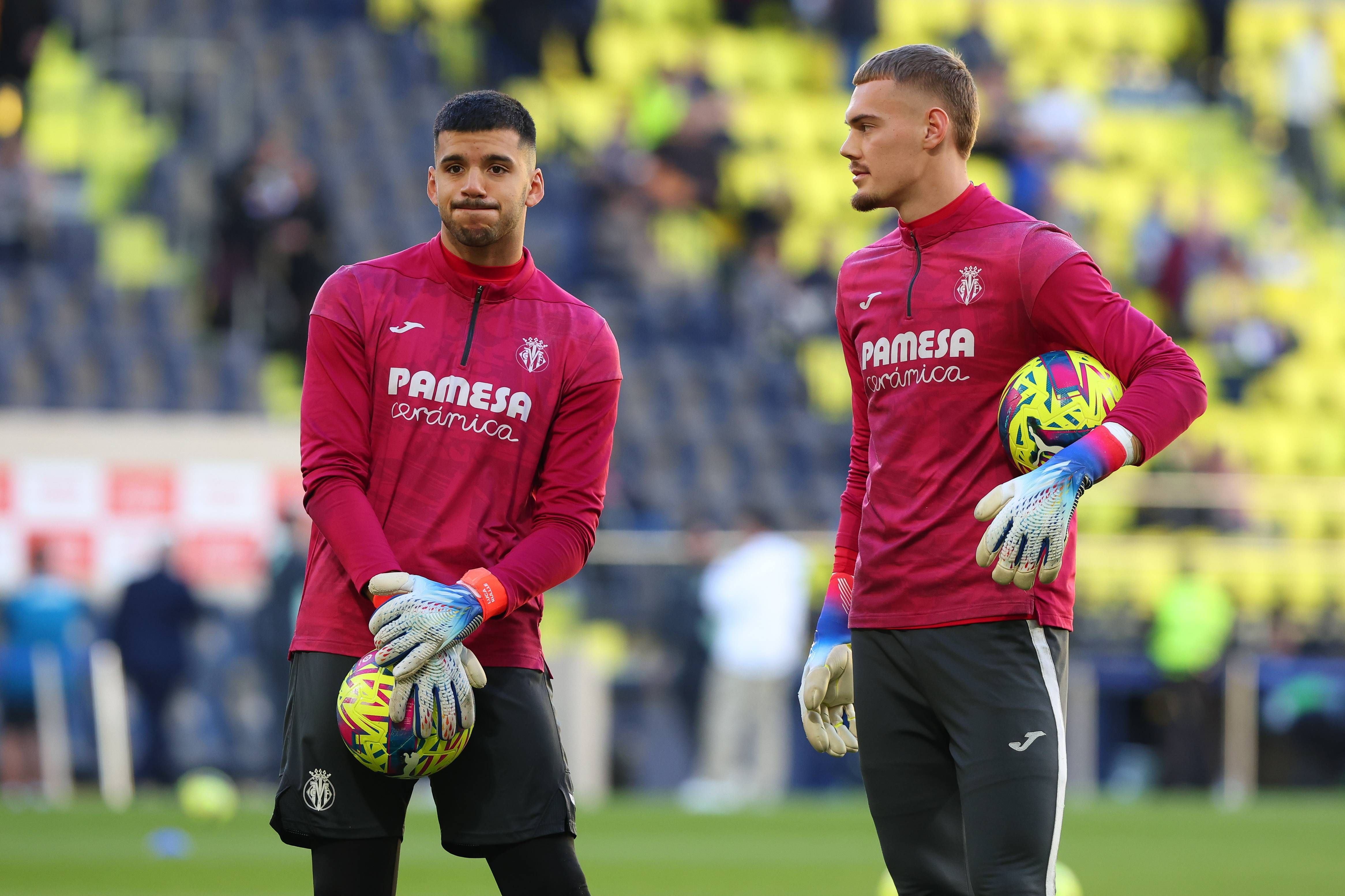  Rulli y Jorgensen, con el Villarreal.