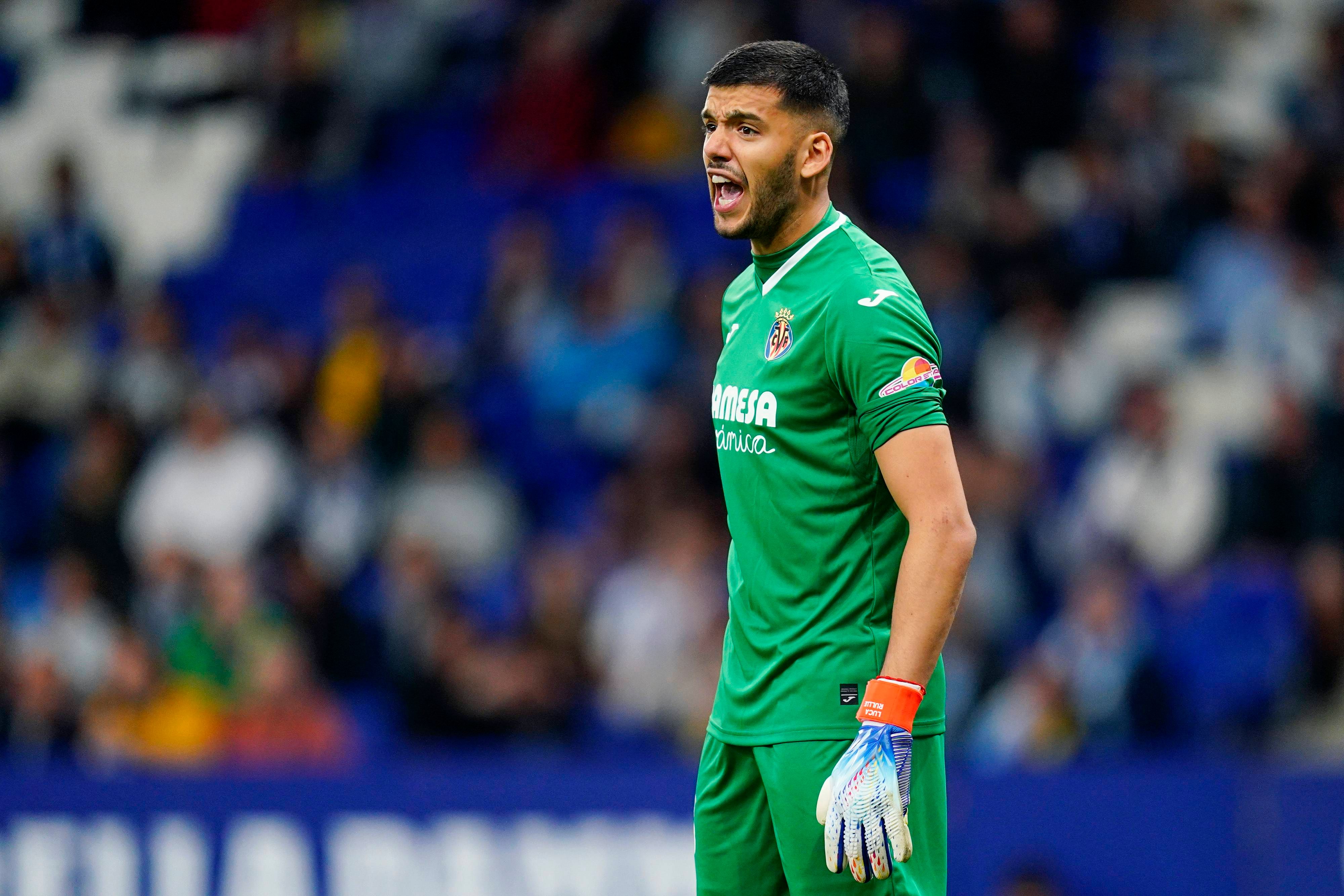 Gero Rulli, en un partido con el Villarreal (Foto: Cordon Press).