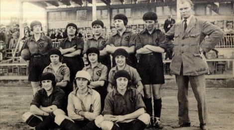  Las Spanish Girl’s minutos antes de comenzar el partido