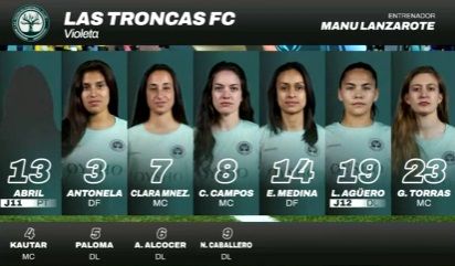 El 7 inicial de Las Troncas