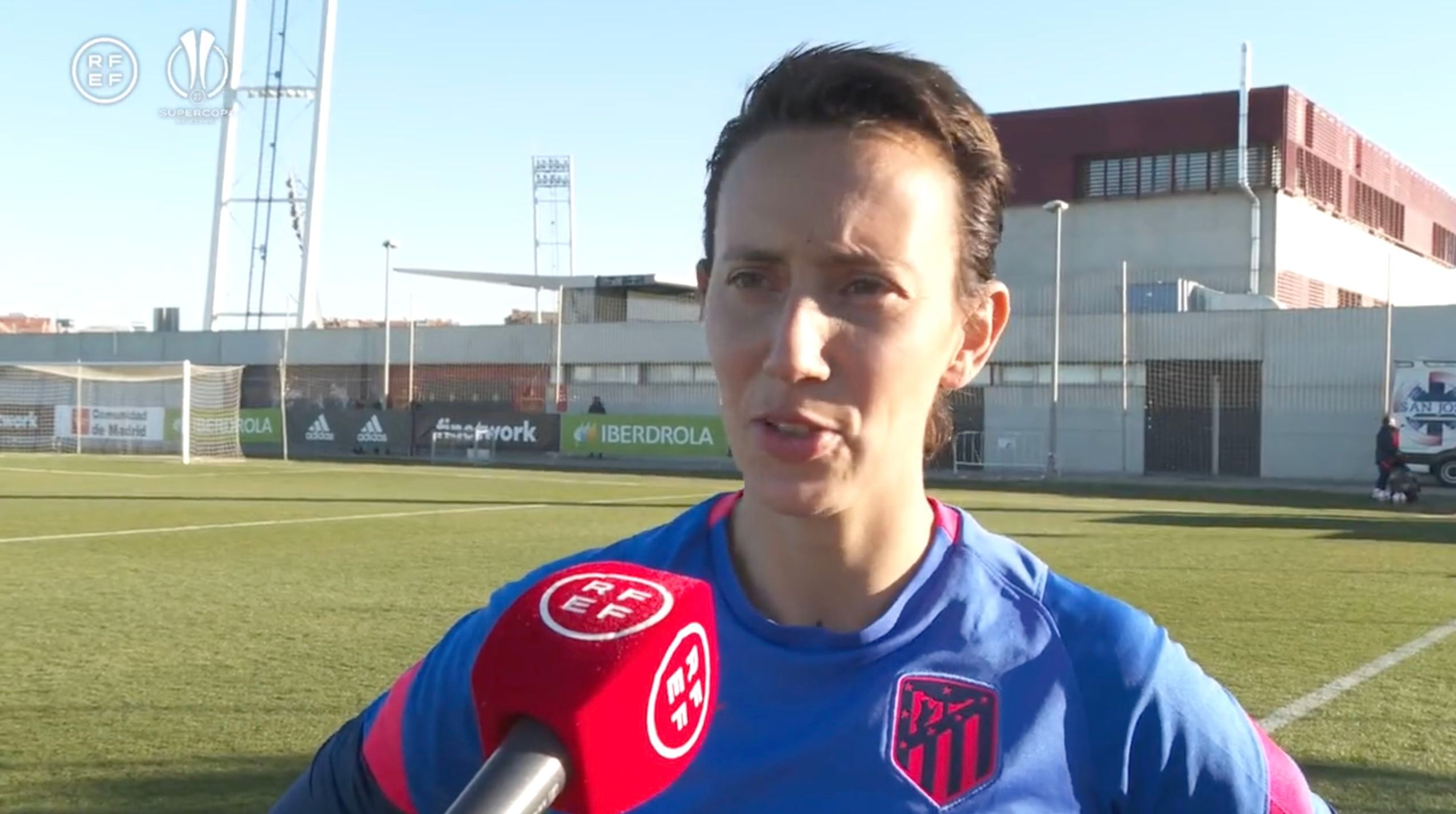  Virginia Torrecilla, en declaraciones tras volver a una convocatoria.