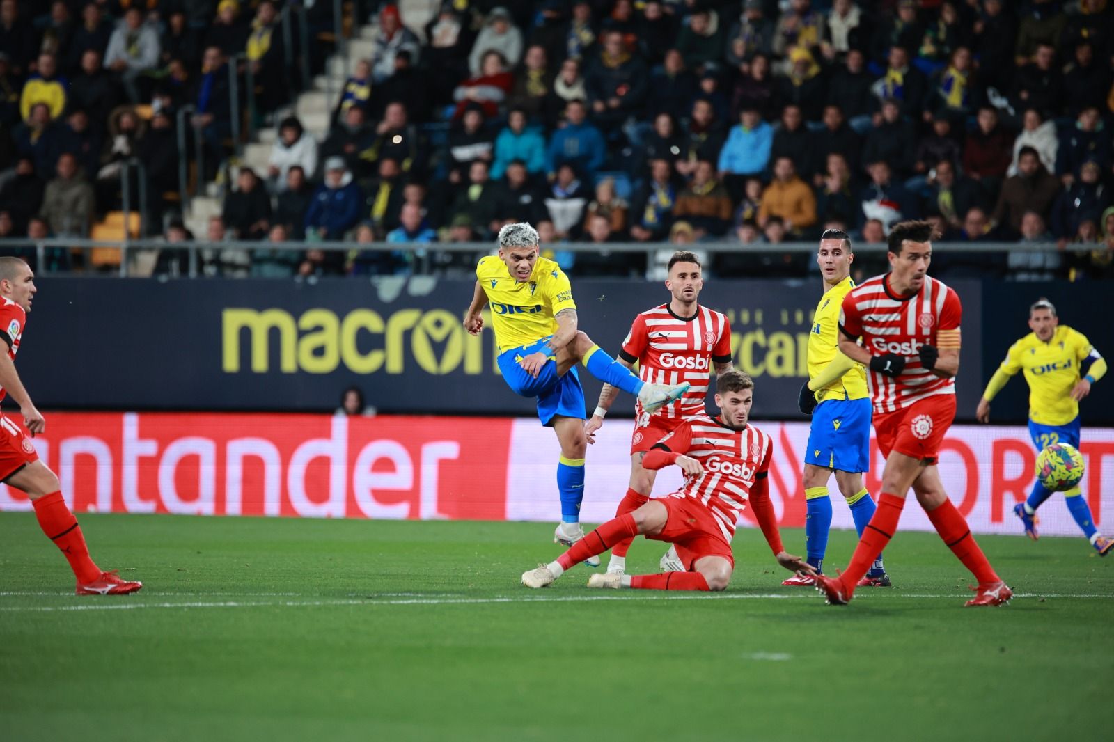 Cádiz CF - Girona, en directo: sigue el partido de LaLiga Santander