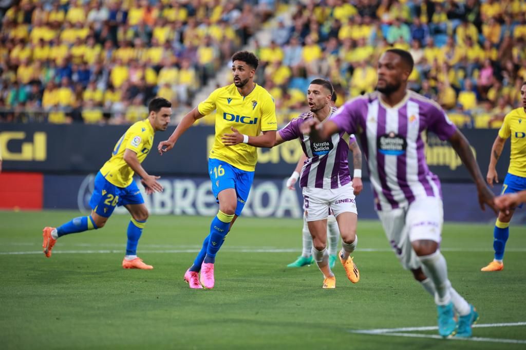 Chris Ramos en el Cádiz-Valladolid (Foto: Cristo García).