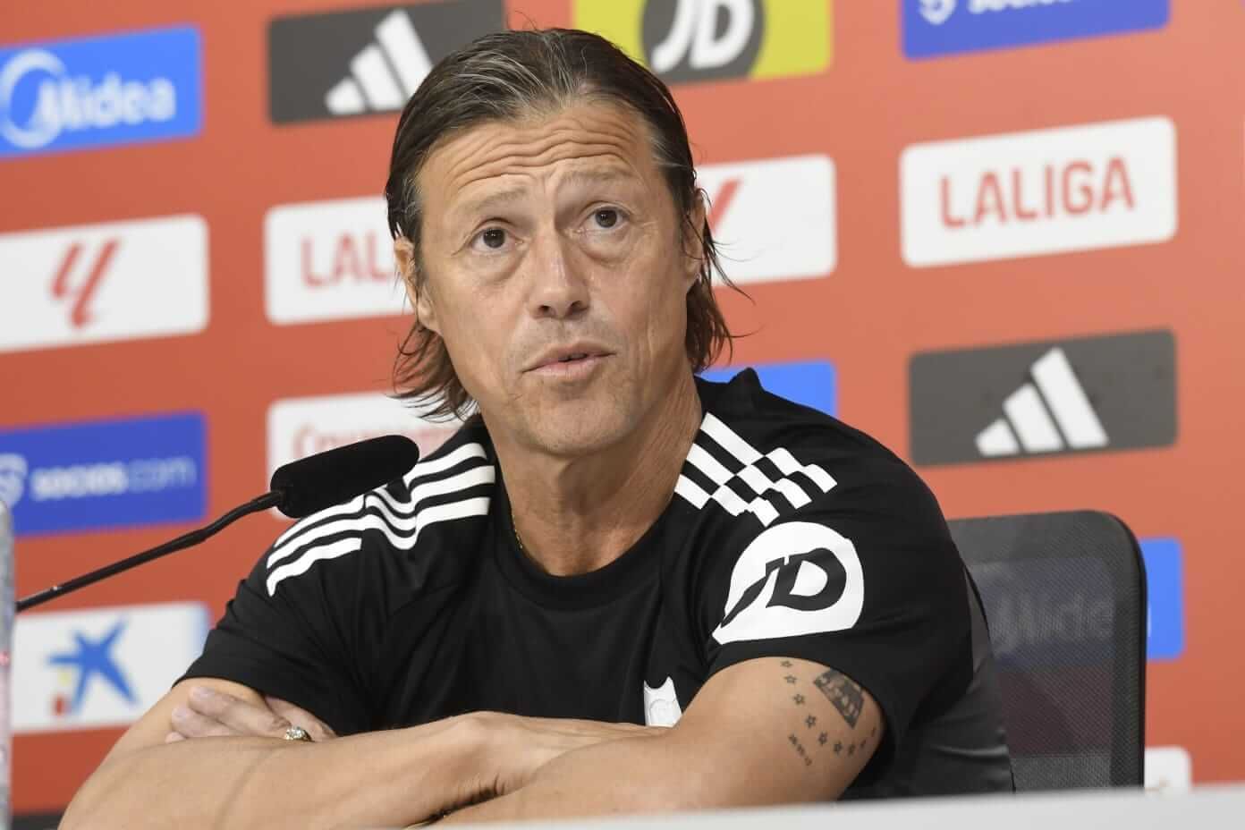  Matías Almeyda, en sala de prensa