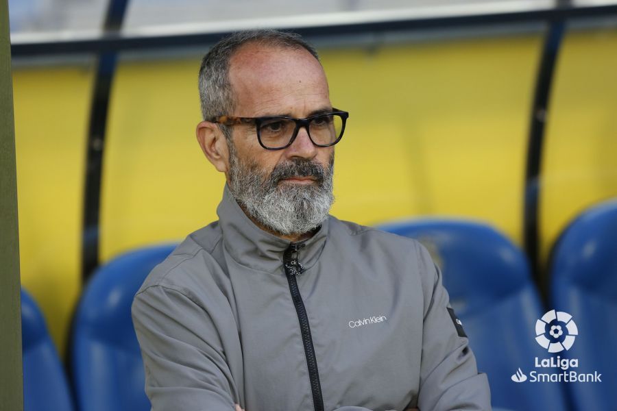 Álvaro Cervera, en el Las Palmas - Real Oviedo.