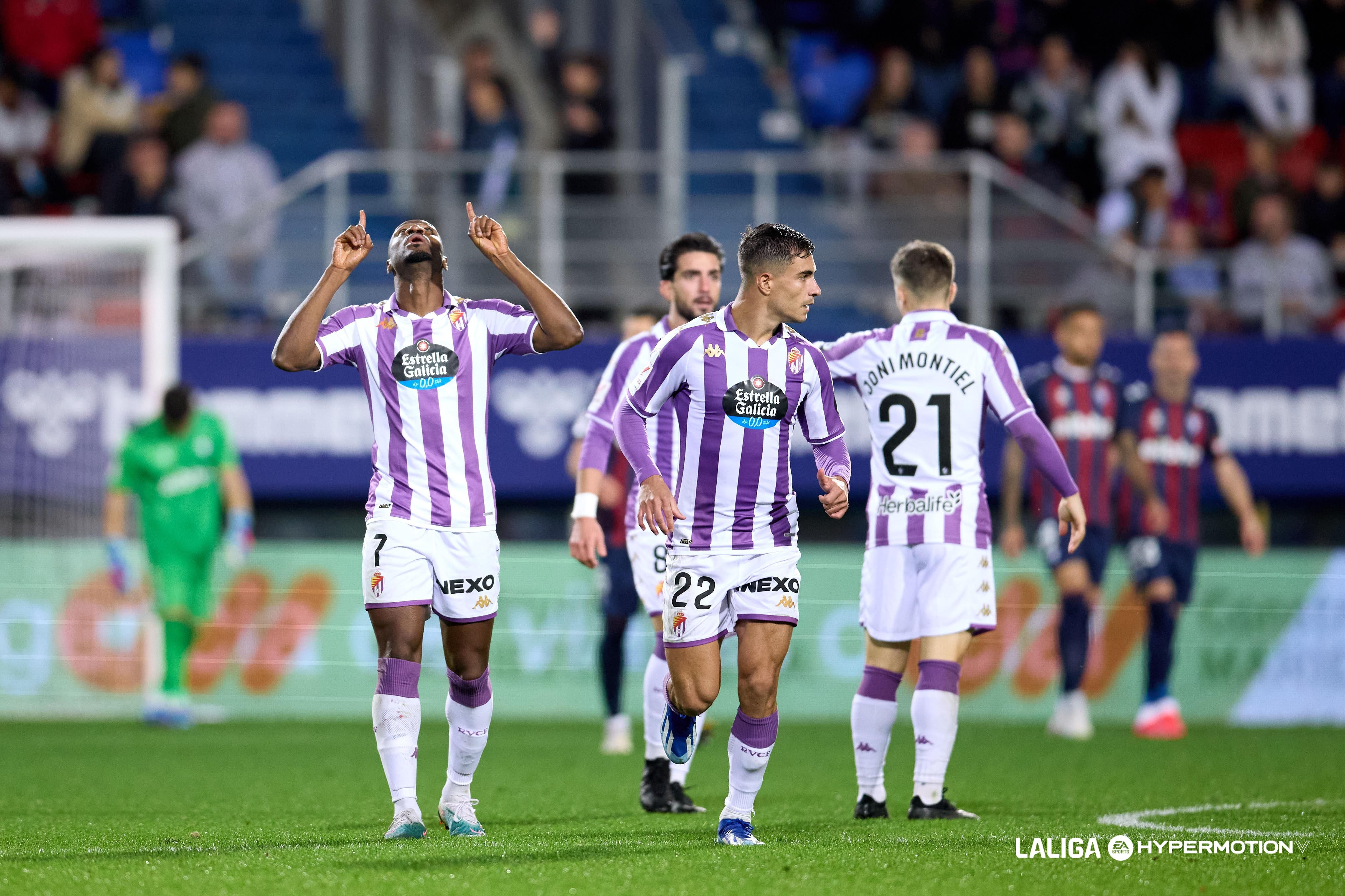 Gol de Mamadou Sylla en el Eibar - Valladolid.