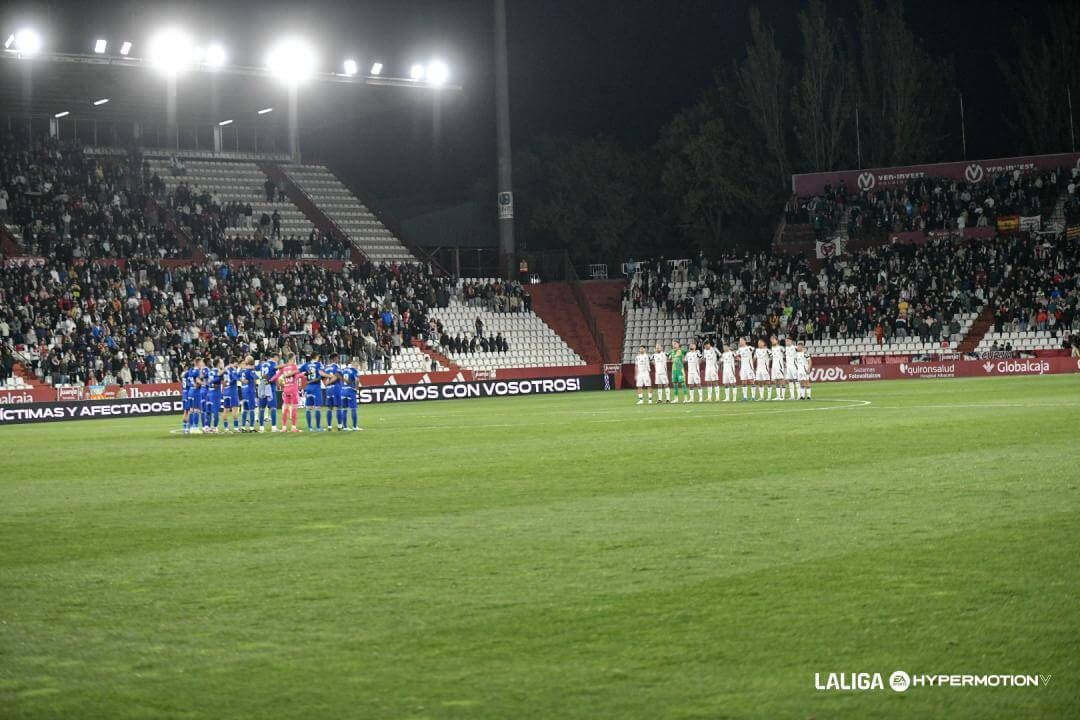  Minuto de silencio por la DANA de Albacete y Oviedo en la primera vuelta.