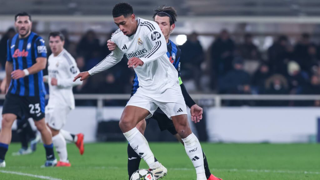  Jude Bellingham durante el partido ante el Atalanta (Fuente: Cordon Press)