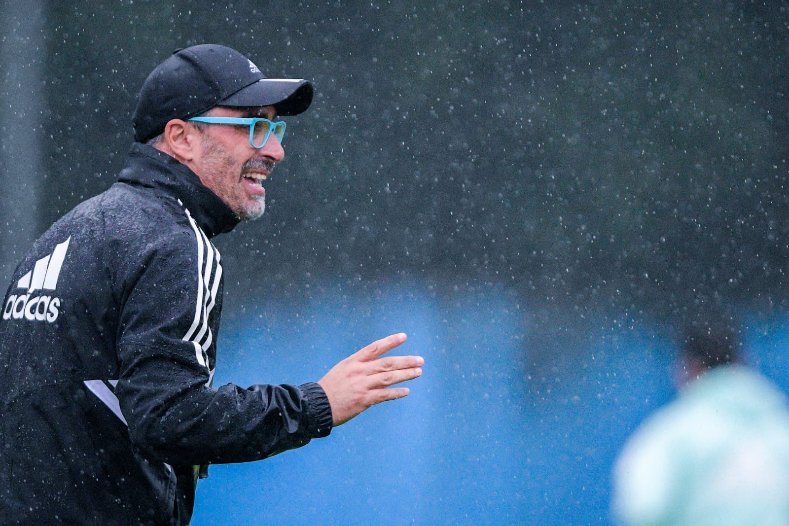 Jon Pérez Bolo, durante un entrenamiento del Real Oviedo.