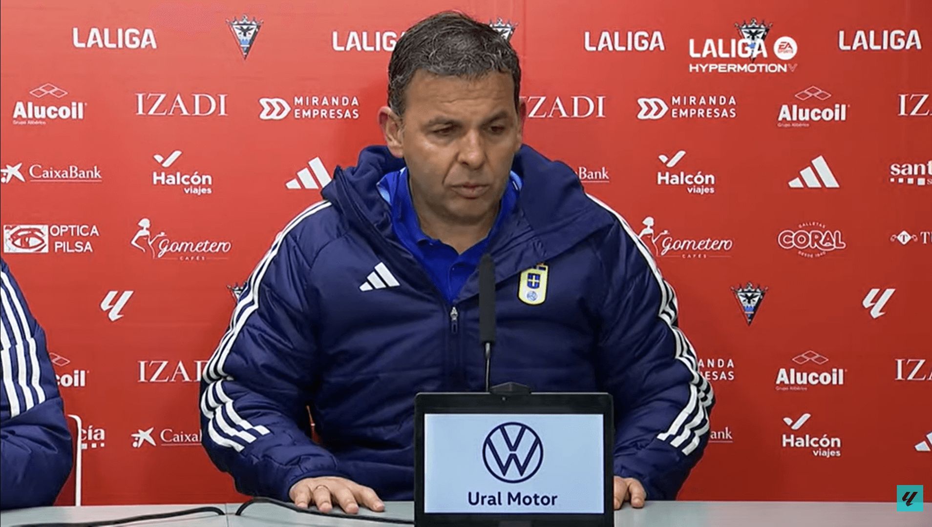  Javier Calleja, en sala de prensa.