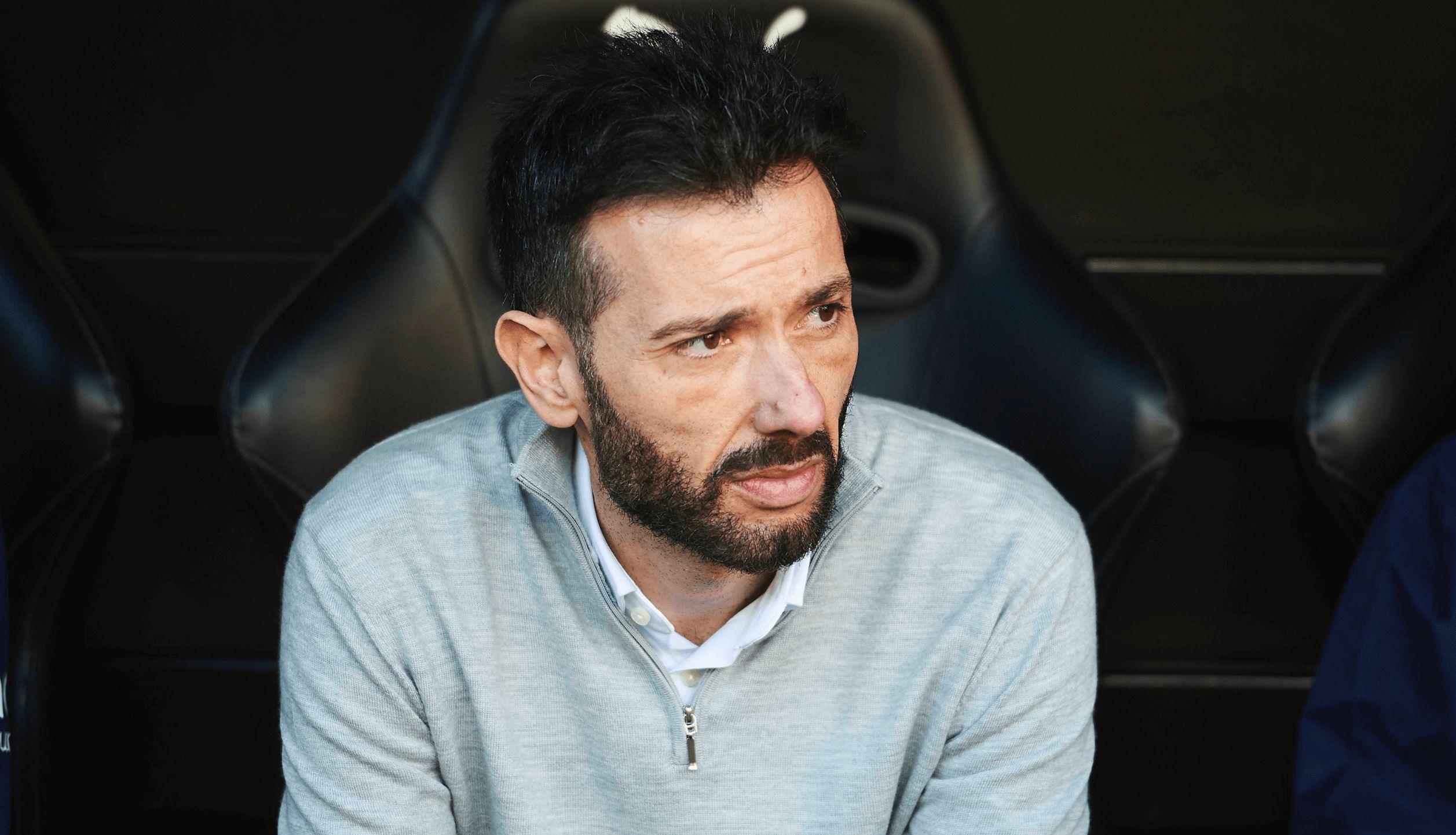 Carlos Corberán, ante el Celta de Vigo.