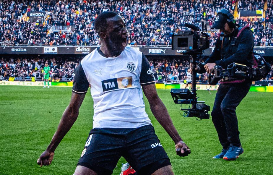 Diakhaby marca en Mestalla