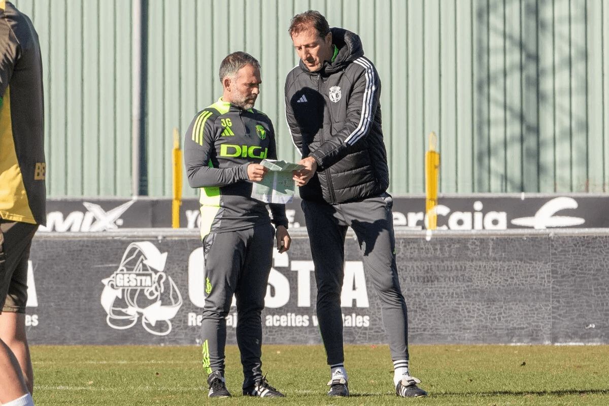 Luis Miguel Ramis, entrenador del Burgos.