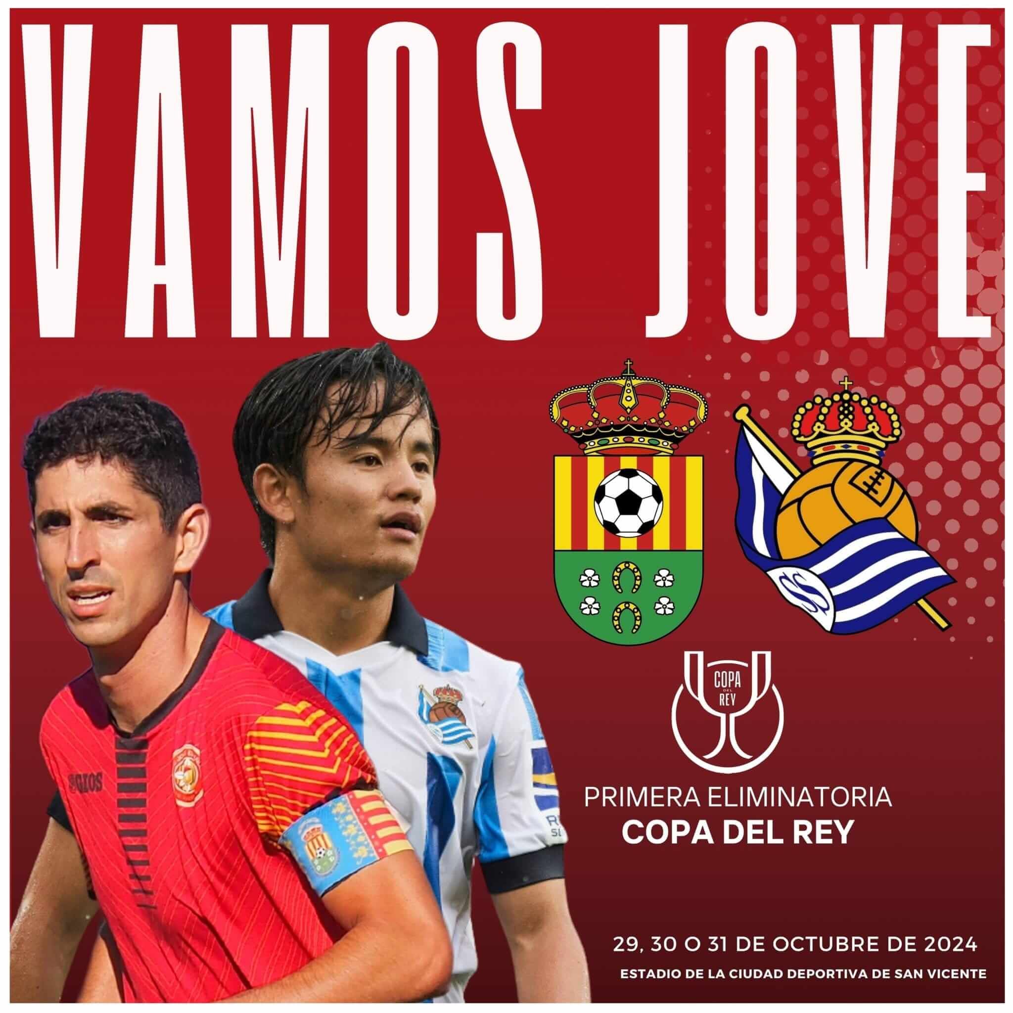 El partido entre el Jove Español y la Real Sociedad se jugará en el Rico Pérez.